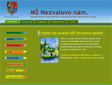 Tablet Screenshot of msnezvalovo.cz